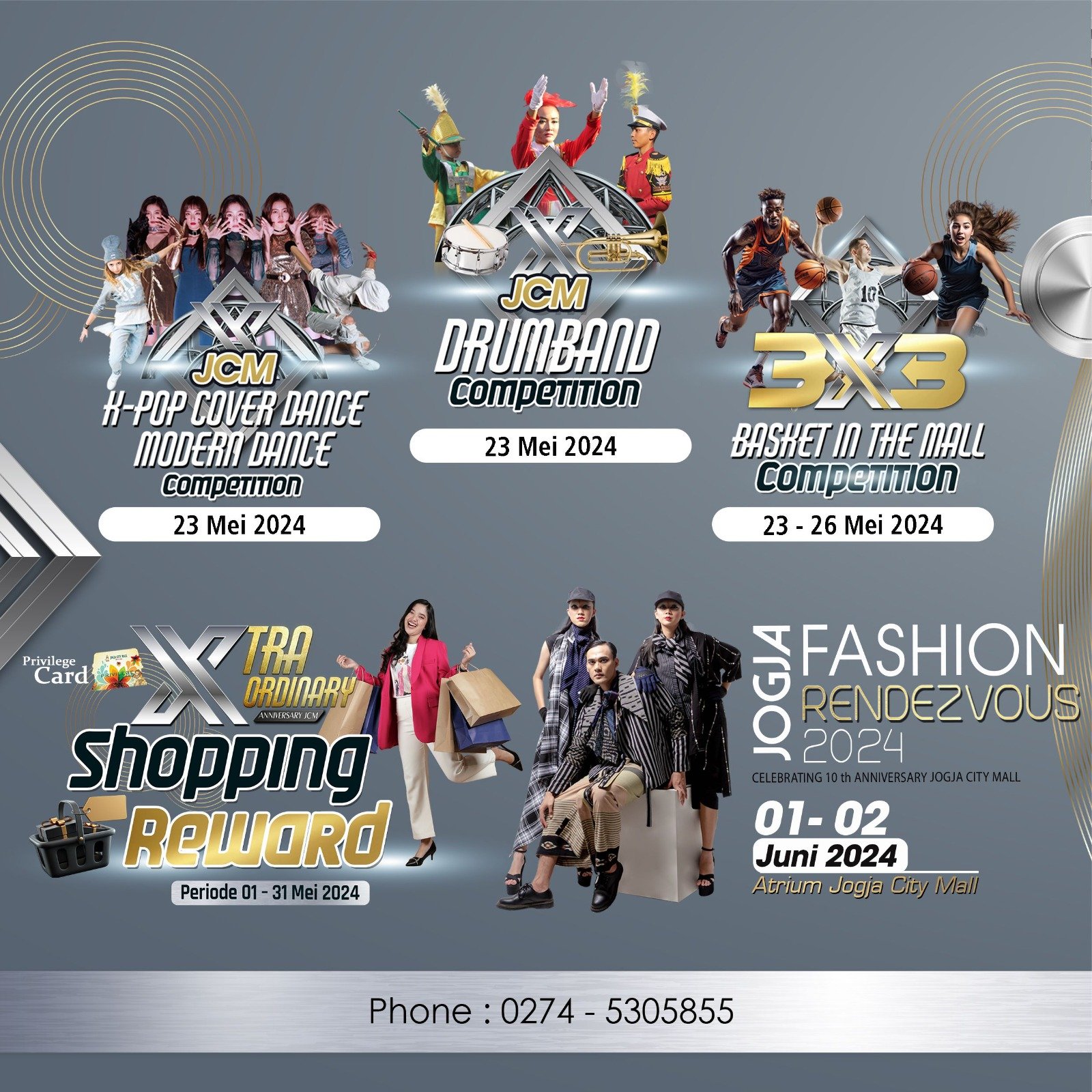 XTRAORDINARY ANNIVERSARY JOGJA CITY MALL