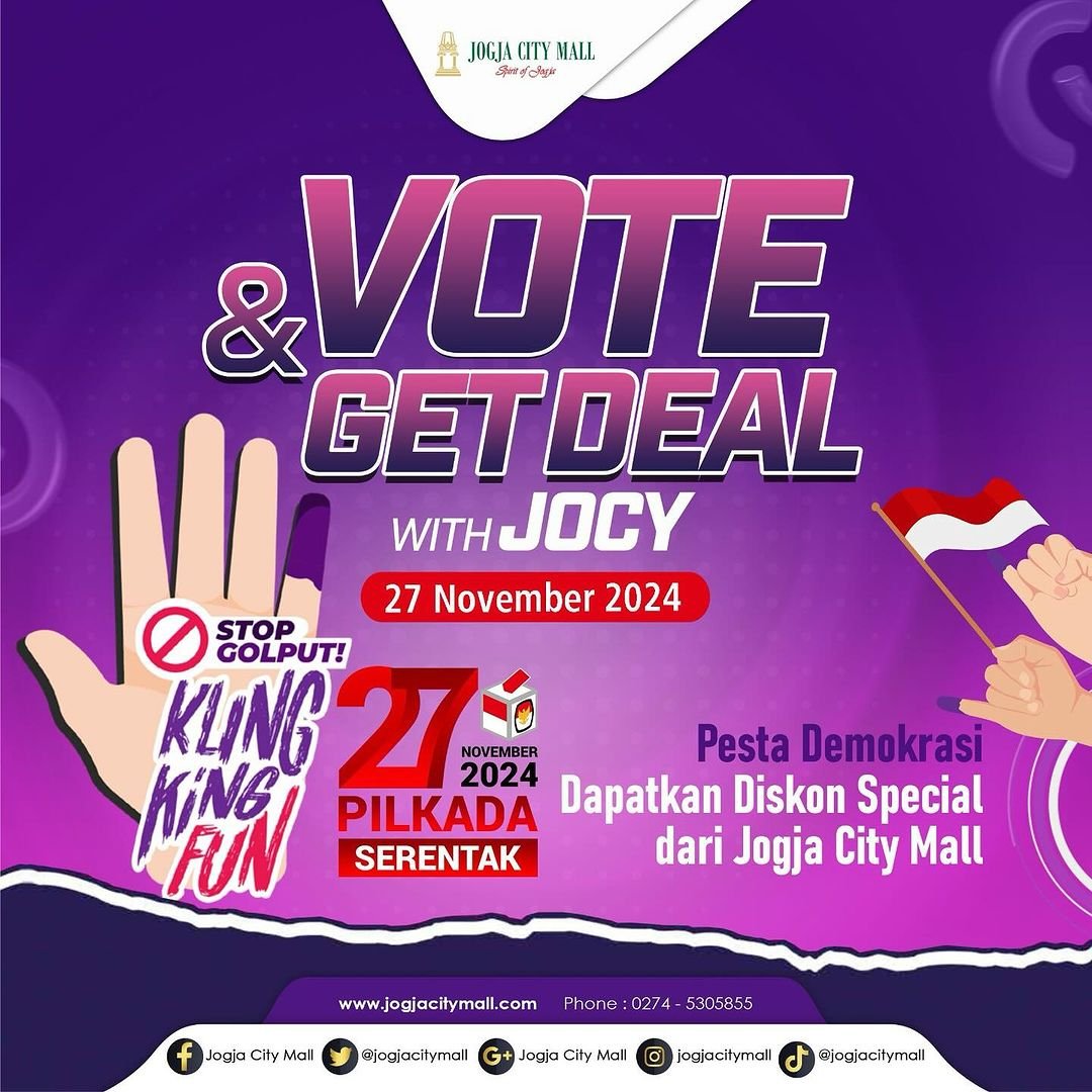 VOTE & GET DEAL WITH JOCY 
