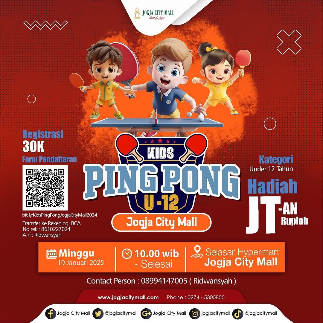 KIDS PINGPONG U - 12