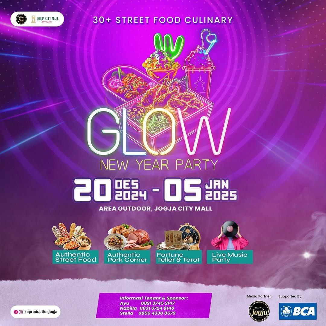 GLOW “NEW YEAR PARTY”