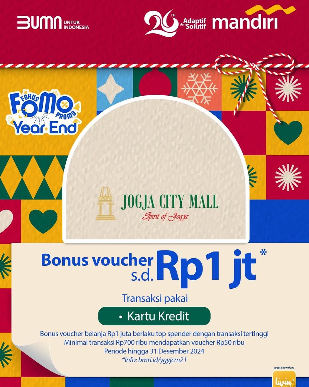 FOKUS PROMO YEAR END - BANK MANDIRI