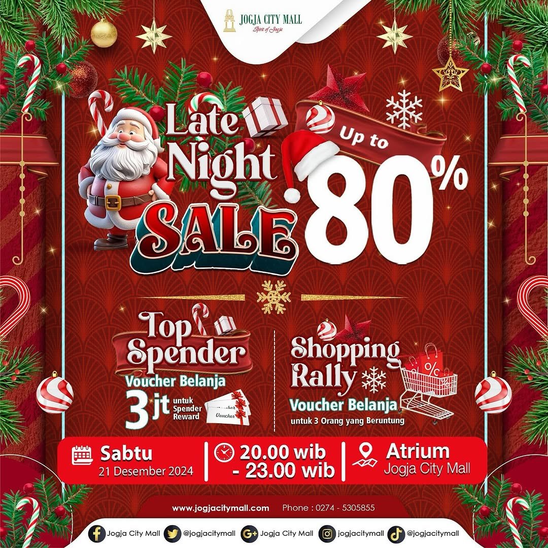 LATE NIGHT SALE UP TO 80%