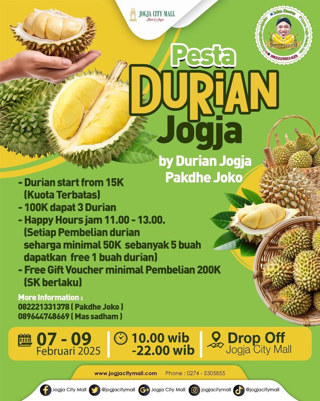 PESTA DURIAN DI JOGJA CITY MALL