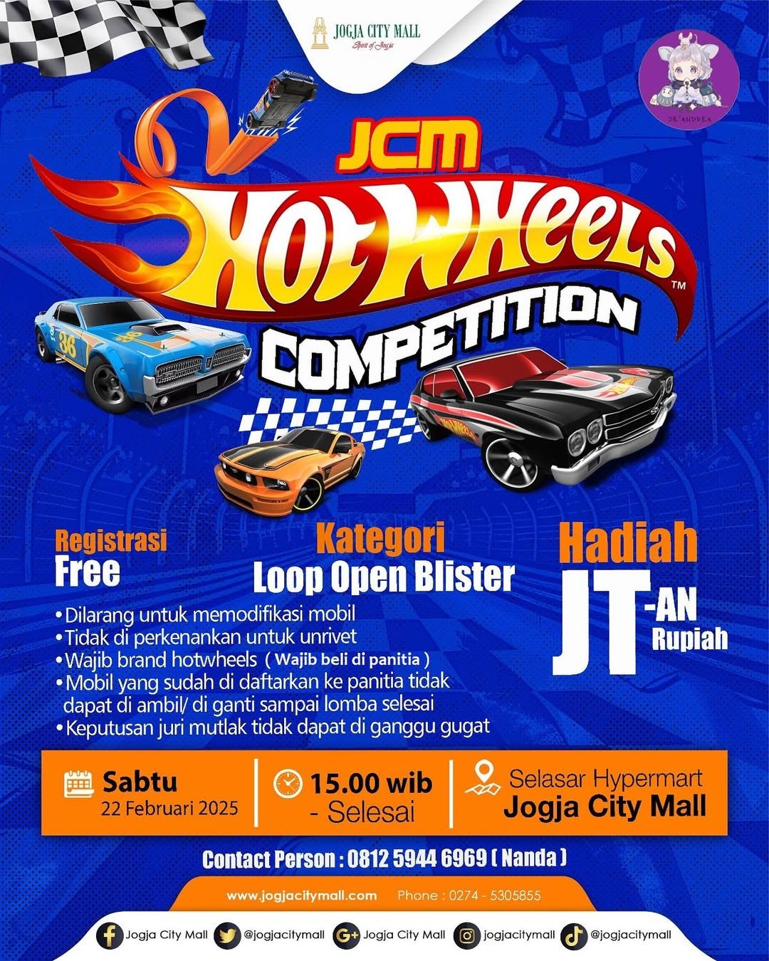 JCM HOT WHEELS COMPETITION
