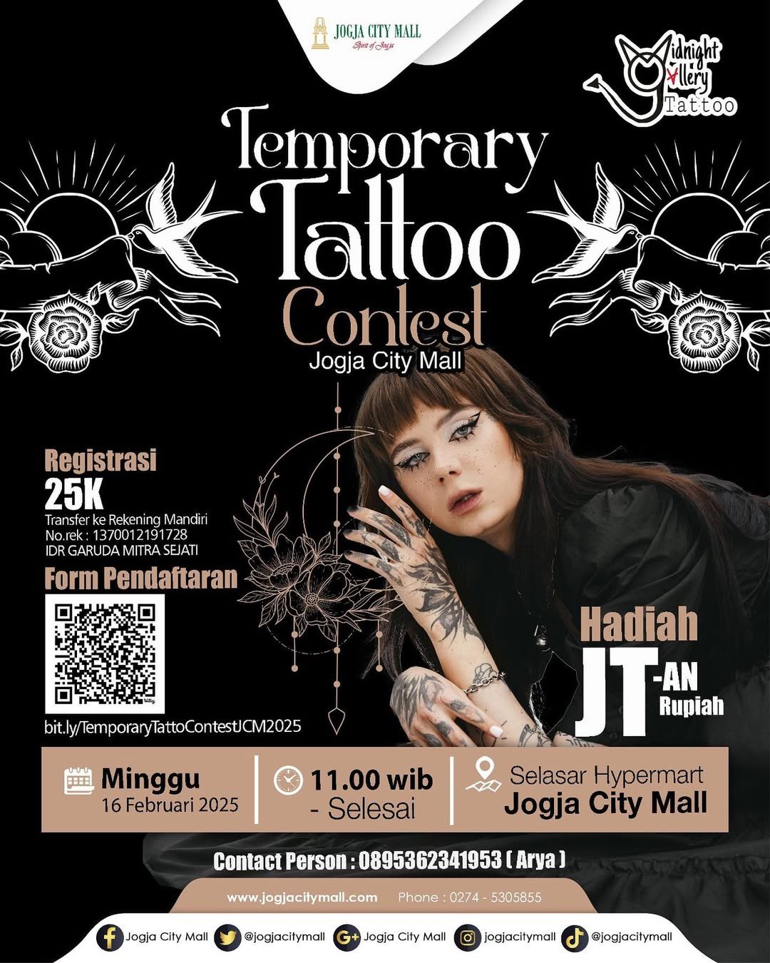 TEMPORARY TATTO CONTEST JCM