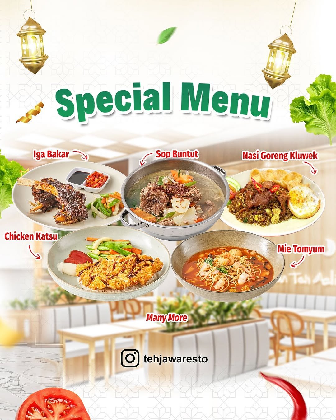 SPECIAL OPENING - TEH JAWA RESTO