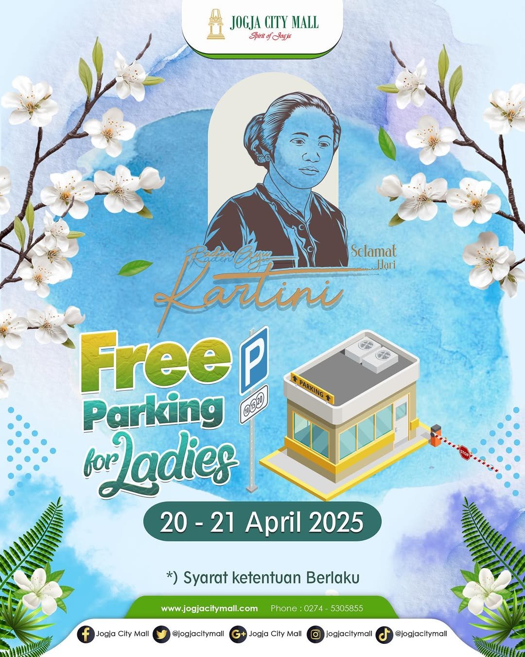 FREE PARKING FOR LADIES