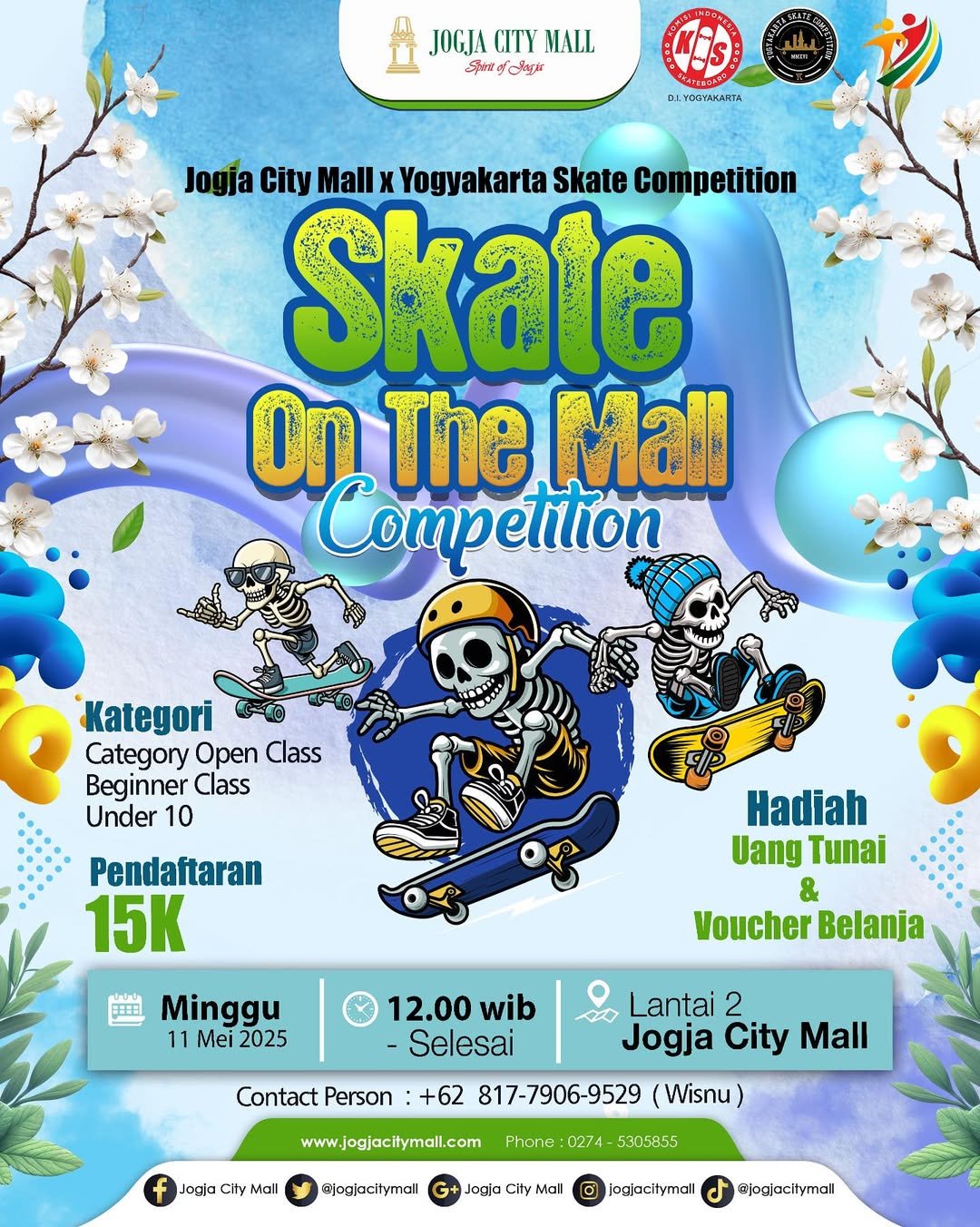 SKATE ON THE MALL COMPETITION