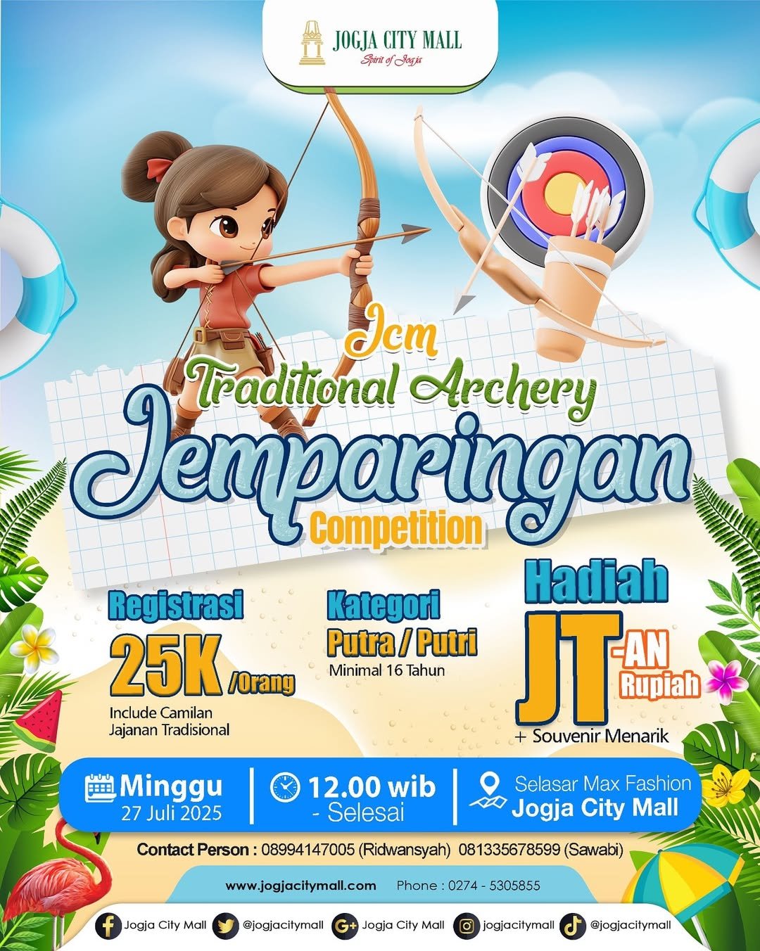 JCM TRADITIONAL ARCHERY JEMPARINGAN COMPETITION