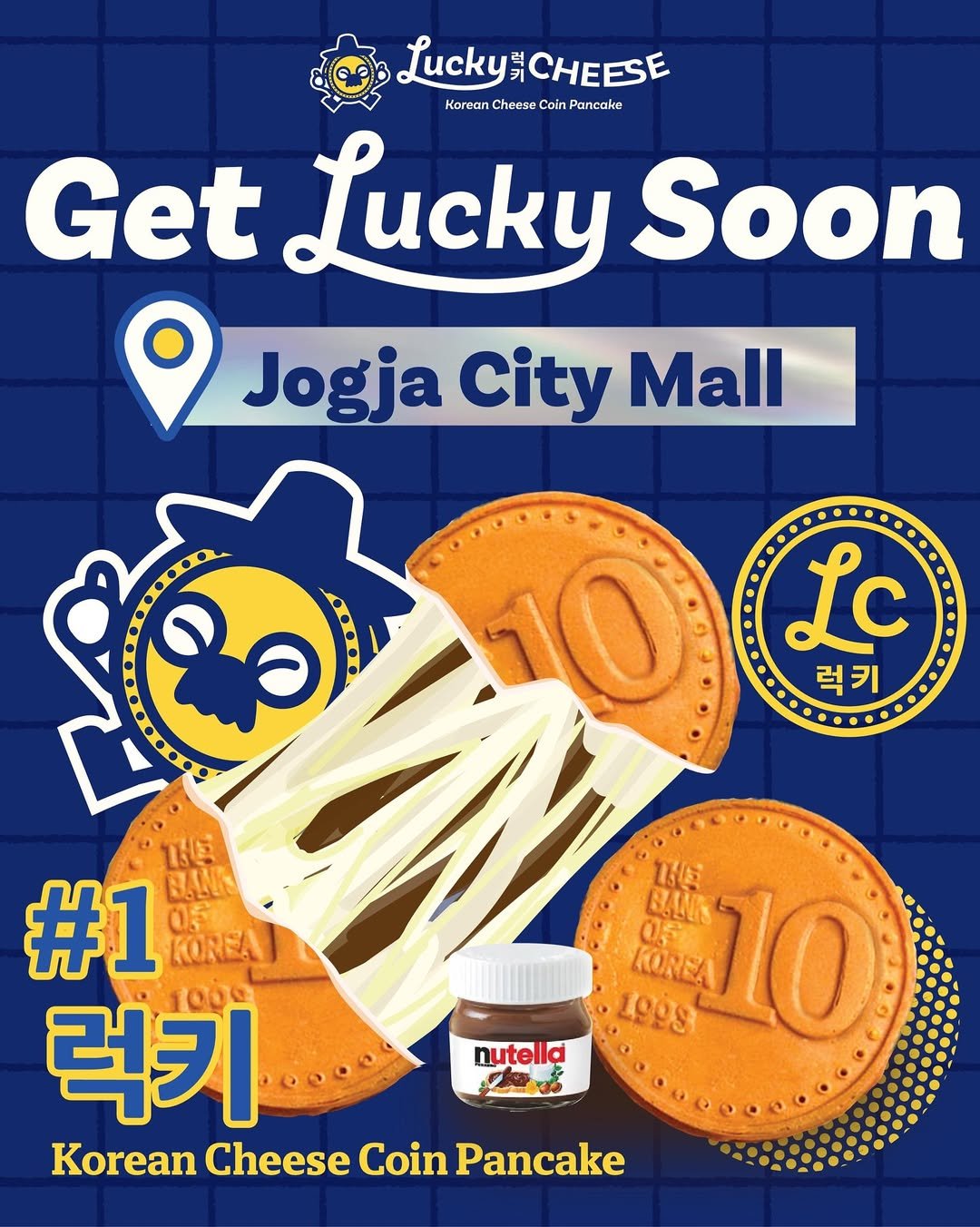 NOW OPEN ! LUCKY CHEESE