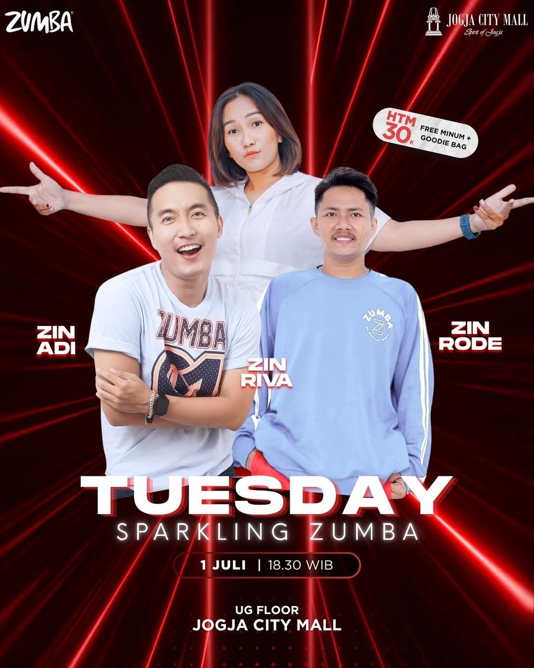 TUESDAY SPARKLING ZUMBA