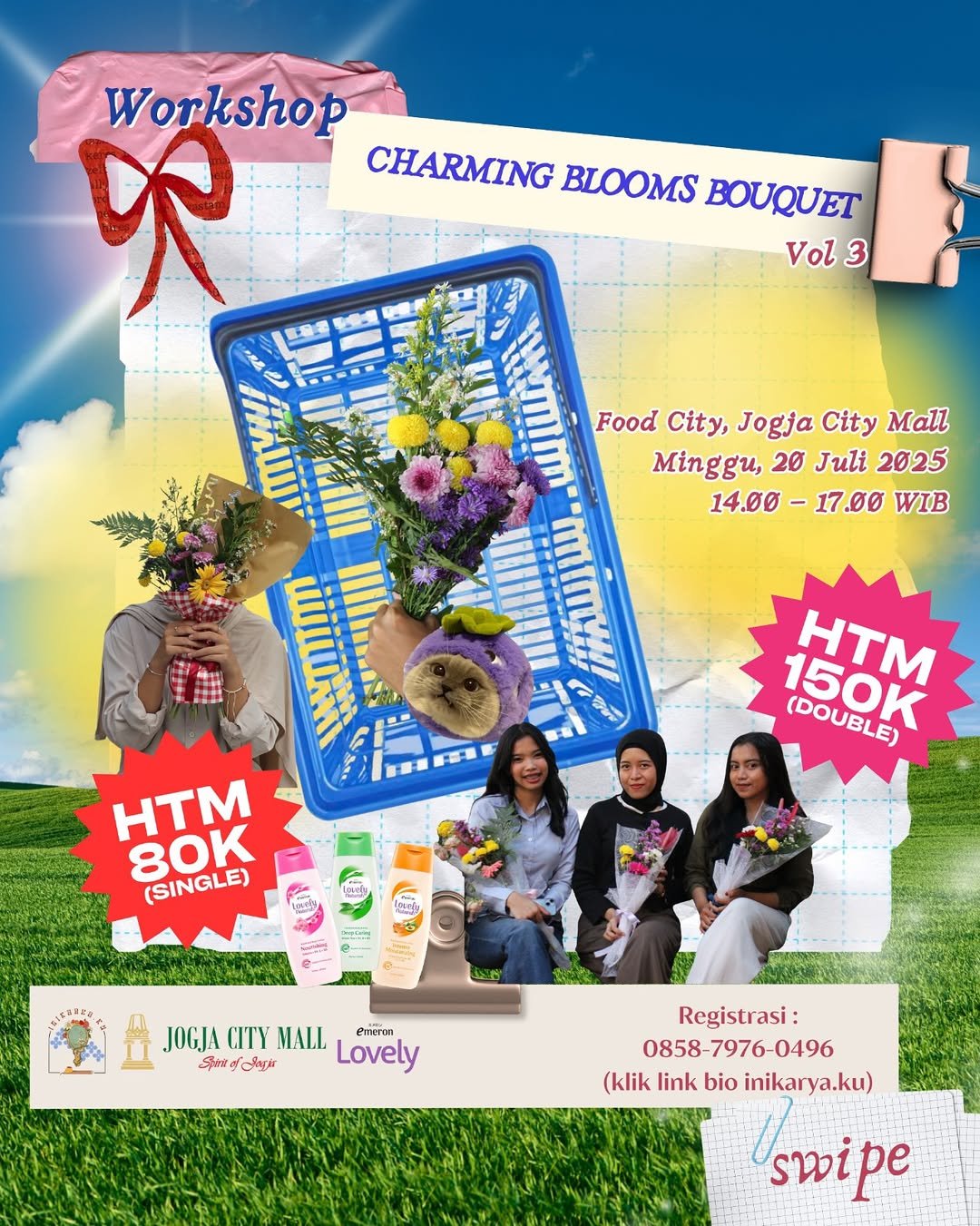 WORKSHOP CHARMING BLOOMS BOUQUET VOL. 3