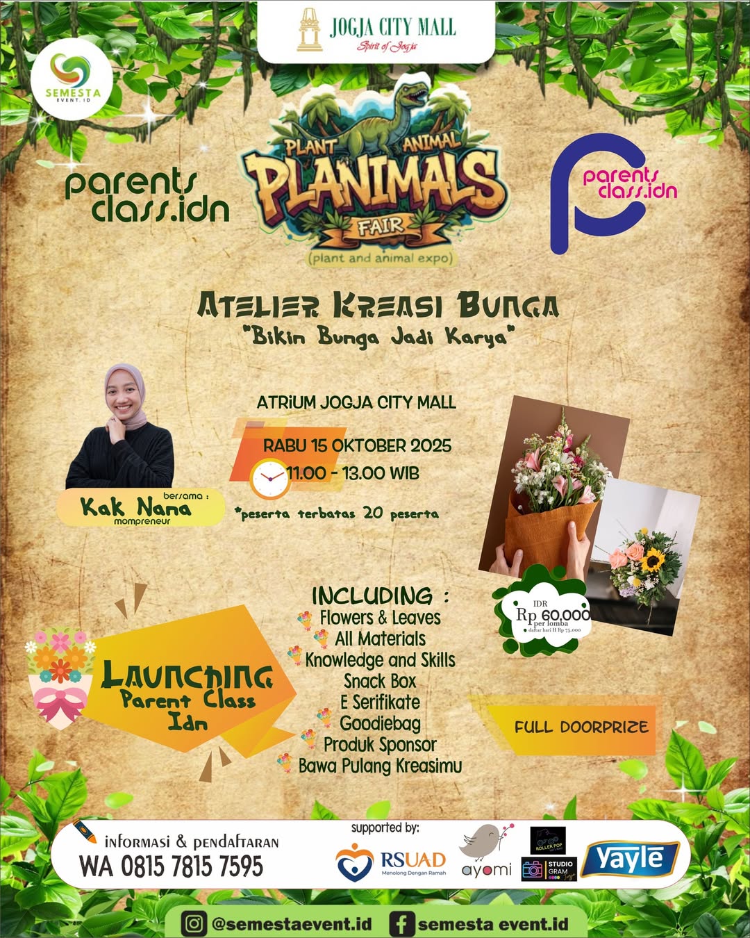 PLANIMALS FAIR - ATELIER KREASI BUNGA