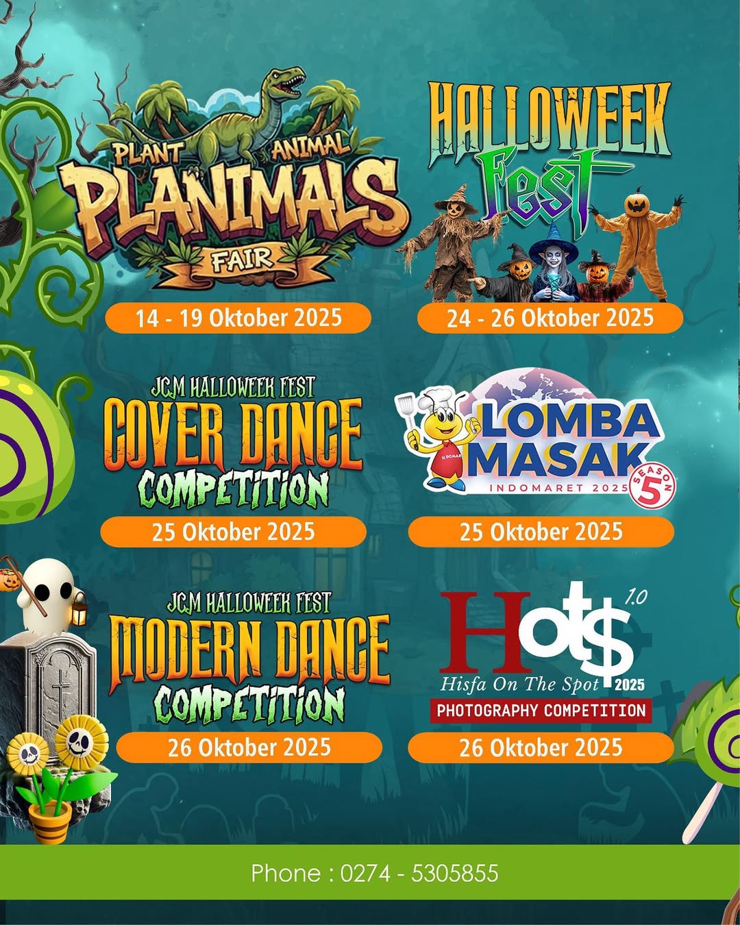 SPOOKTACULER FESTIVE