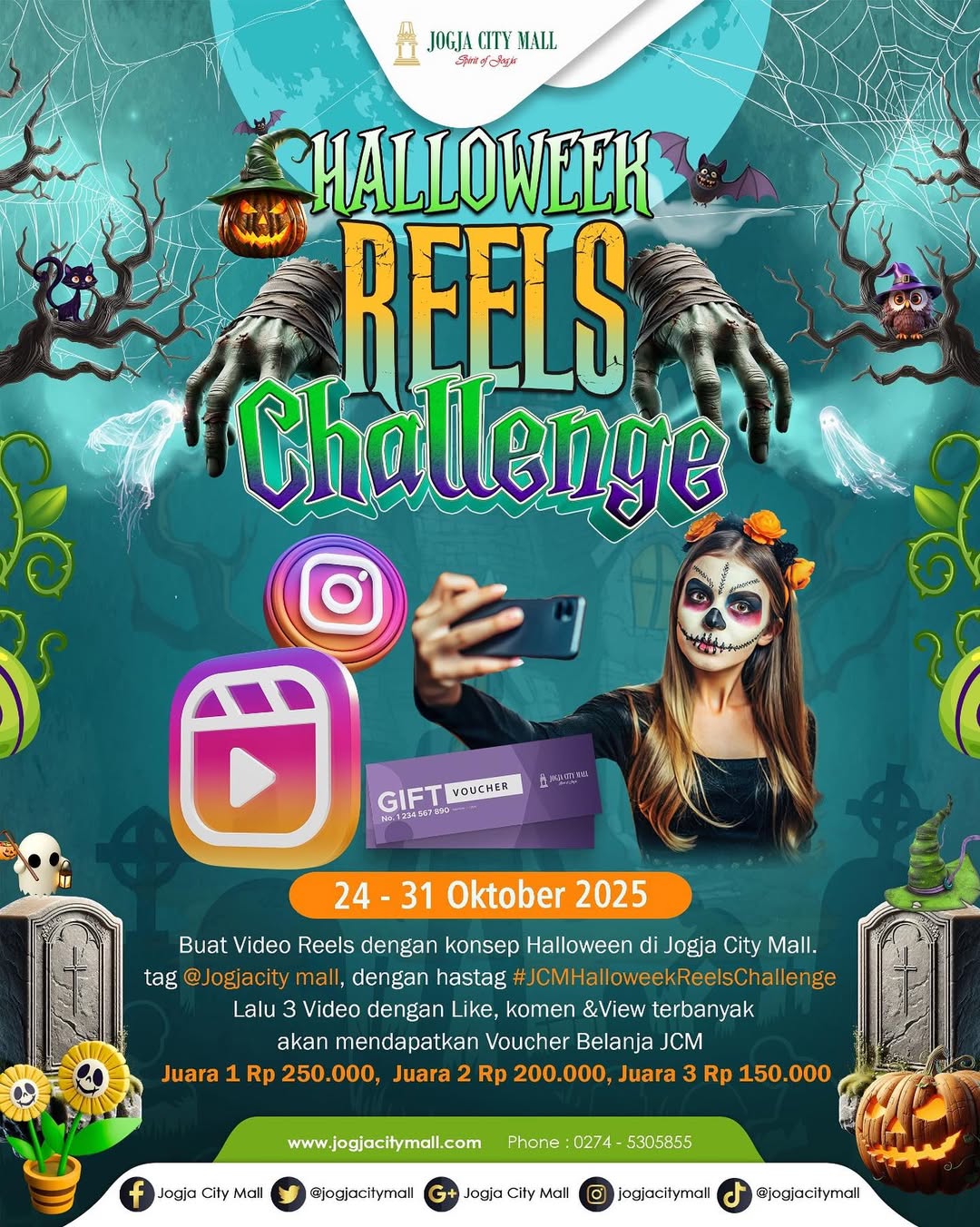 HALLOWEEK REELS CHALLENGE