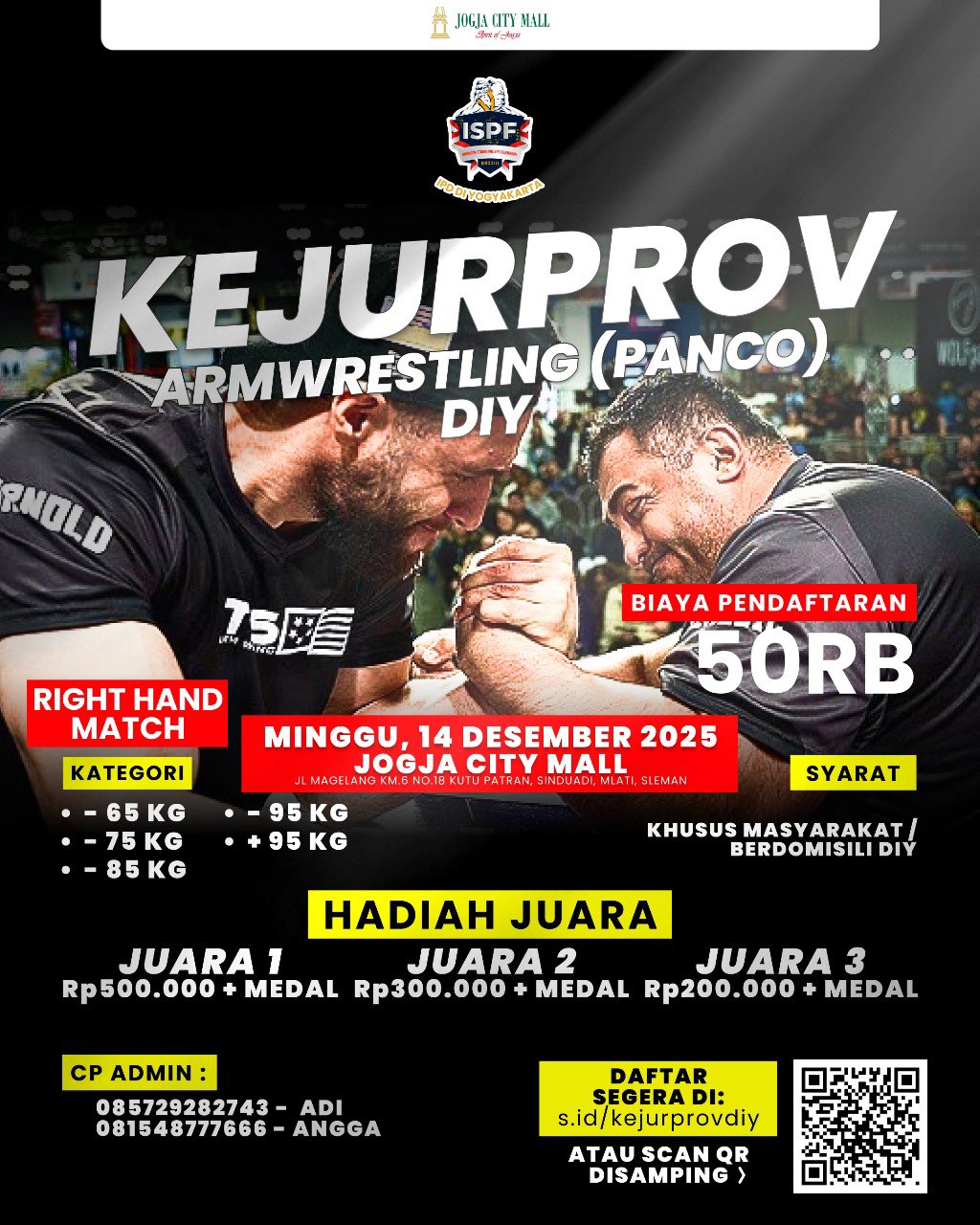 KEJURPROV ARMWRESTLING DIY 2025