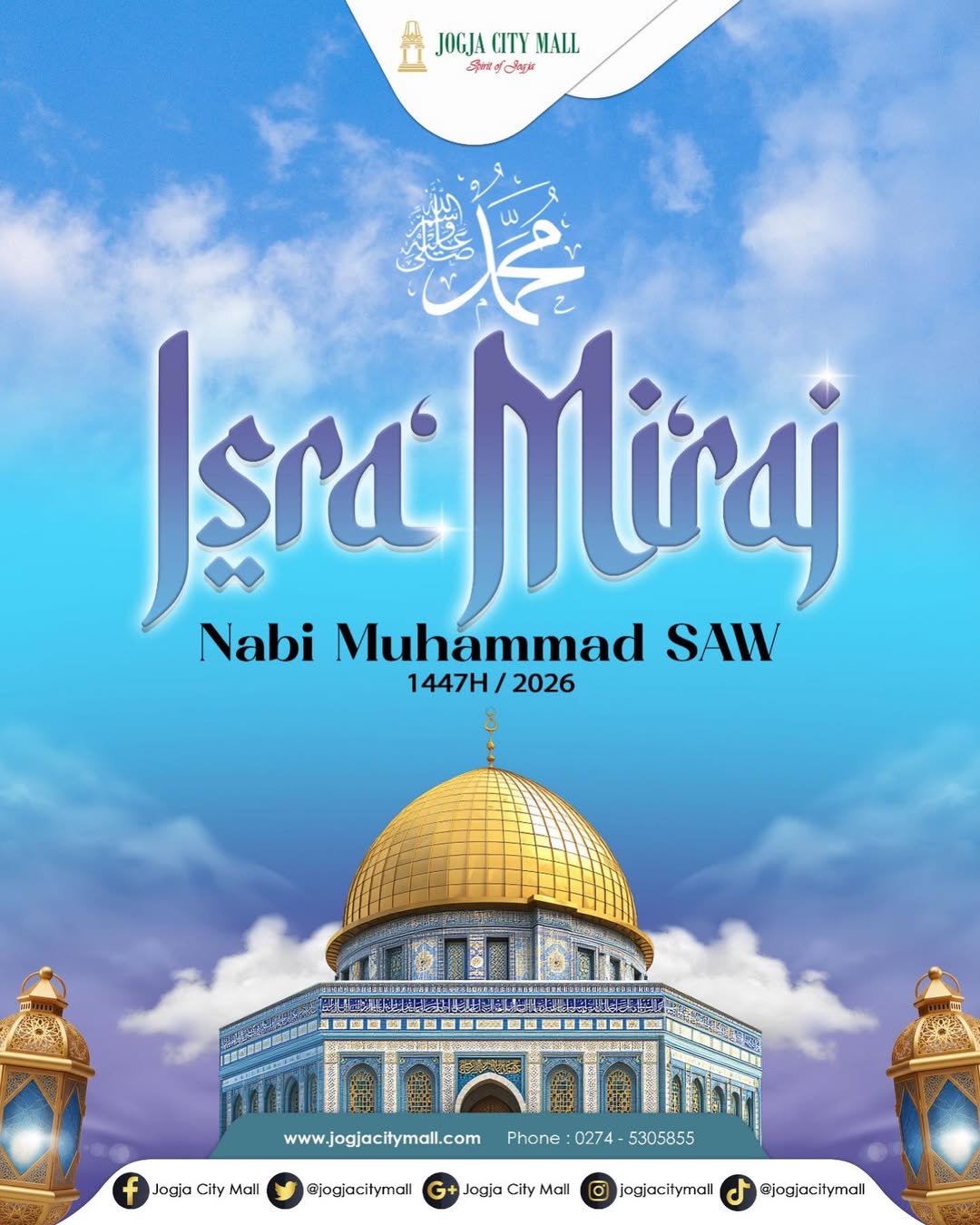 ISRA MIRAJ NABI MUHAMMAD SAW 1447 H/ 2026