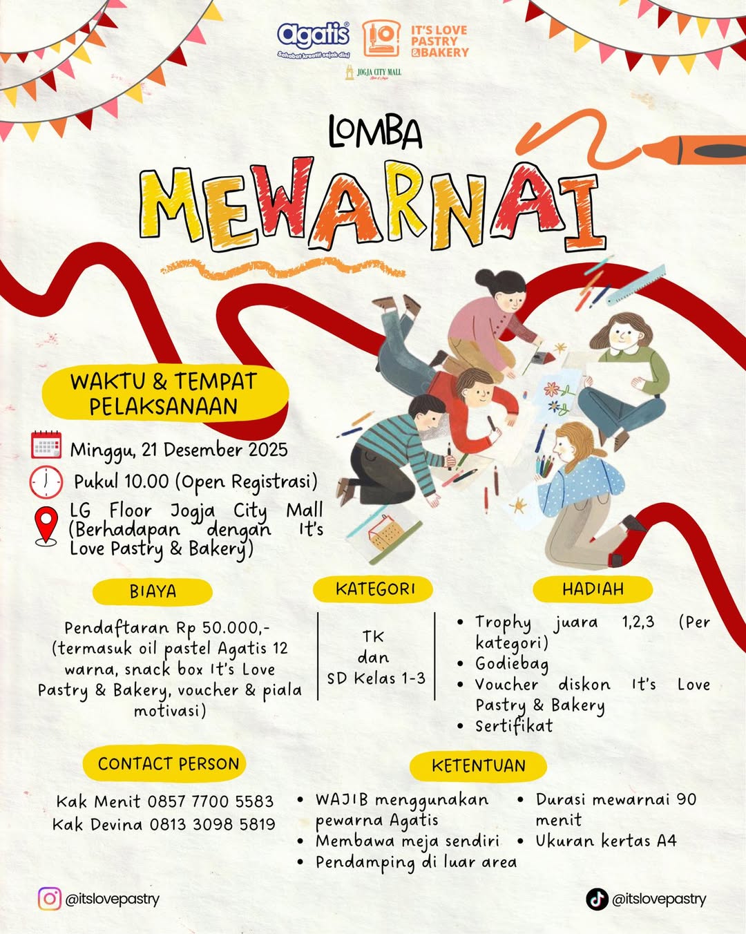 LOMBA MEWARNAI WITH IT'S LOVE PASTRY
