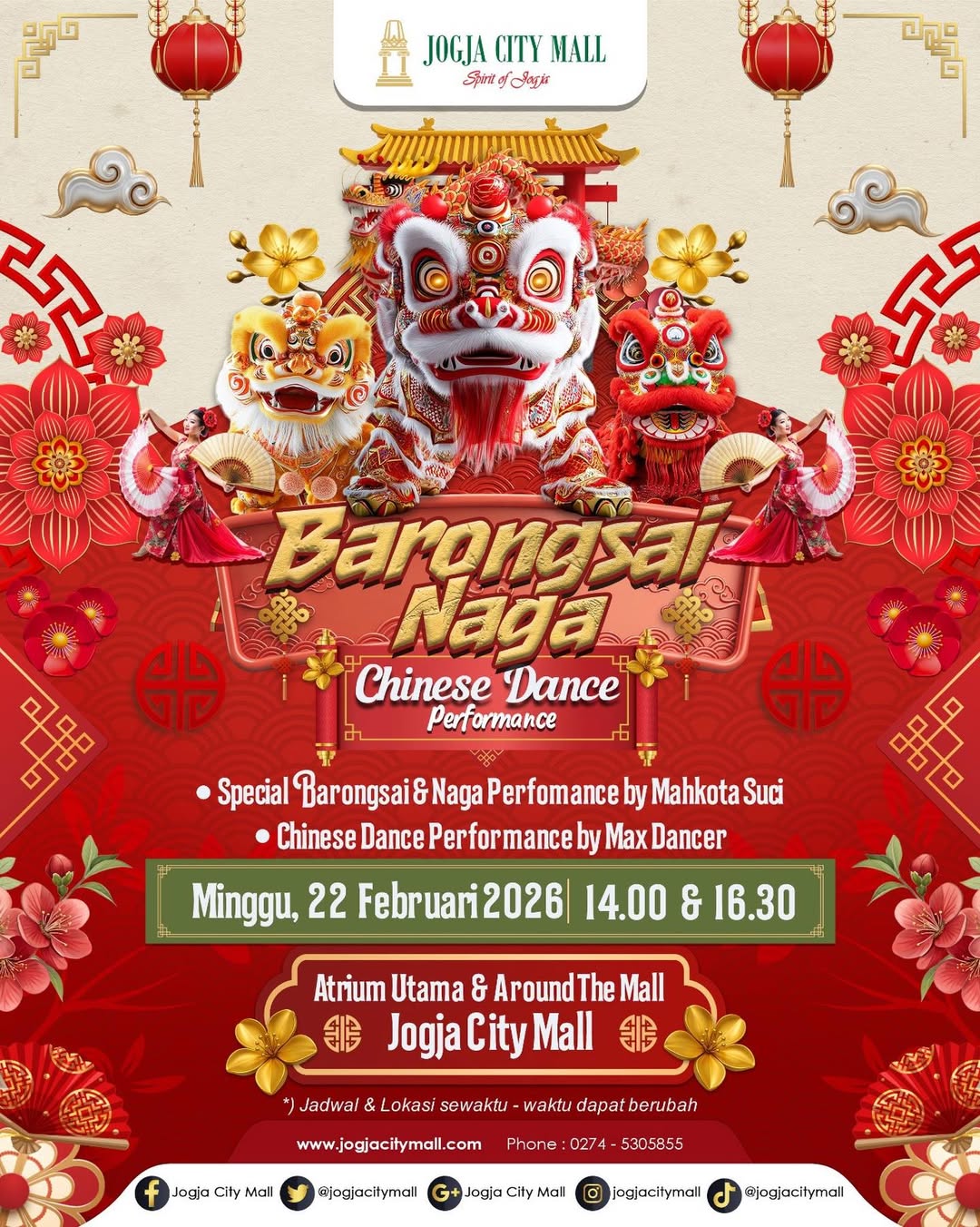 BARONGSAI NAGA & CHINESE DANCE PERFORMANCE
