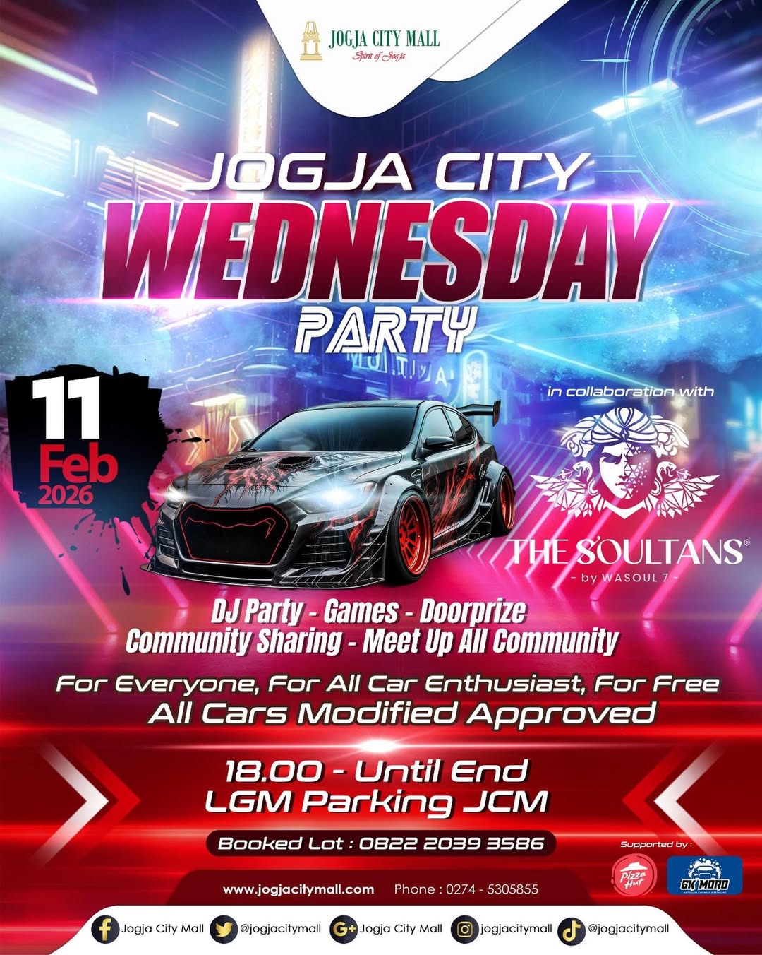 JOGJA CITY WEDNESDAY PARTY IS BACK