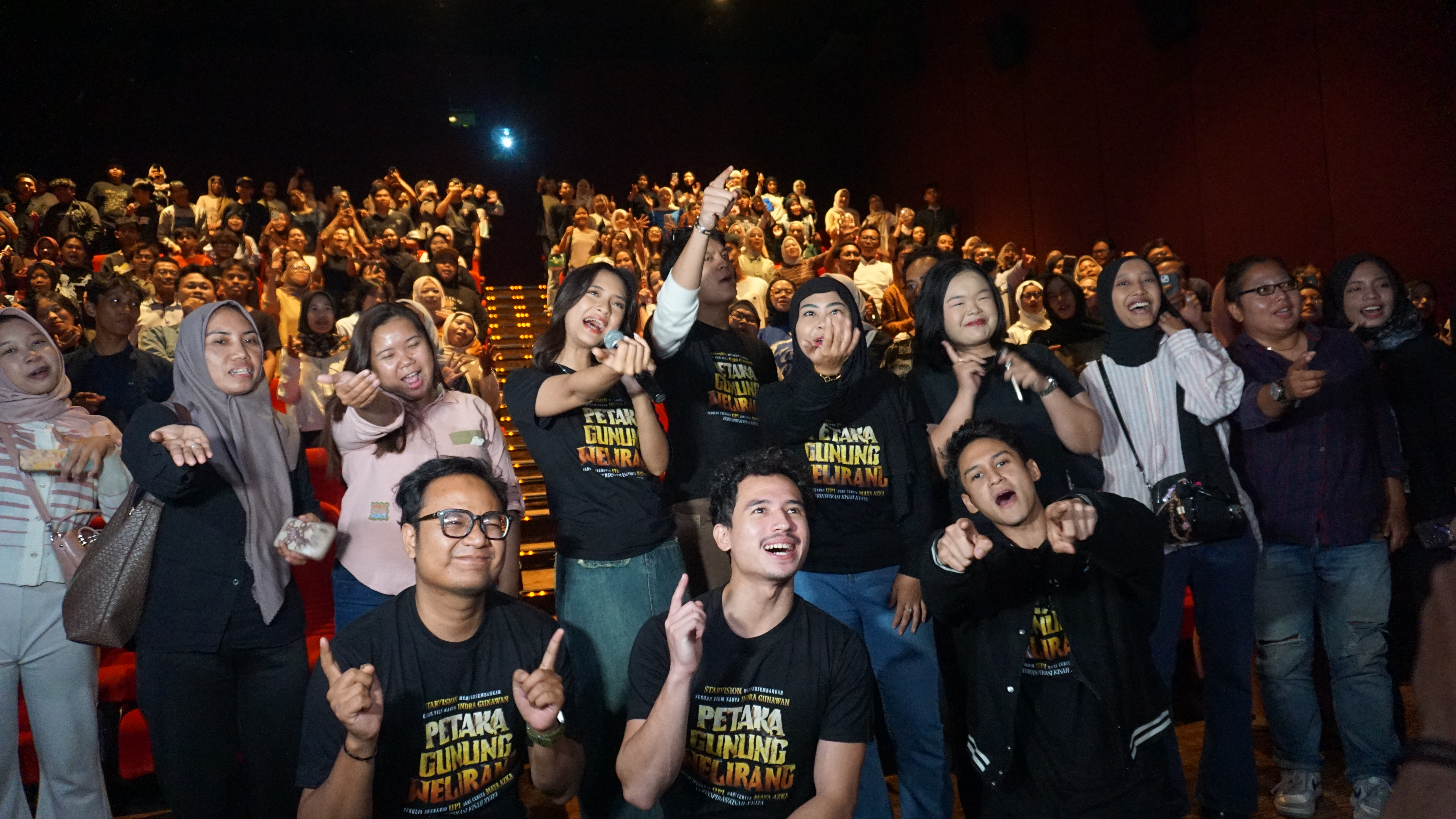 Cinema Visit Petaka Gunung Welirang Sukses Digelar di Jogja City Mall XXI