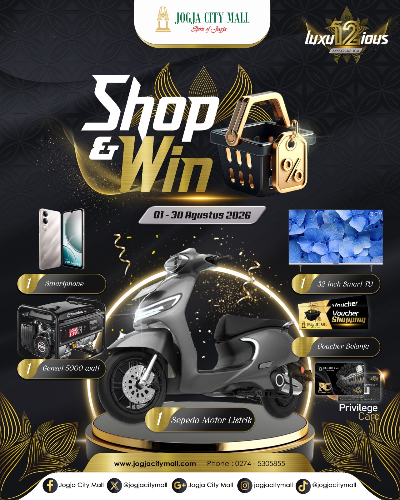 SHOP & WIN 2026– Belanja Makin Untung, Hadiahnya Makin Berkelas!